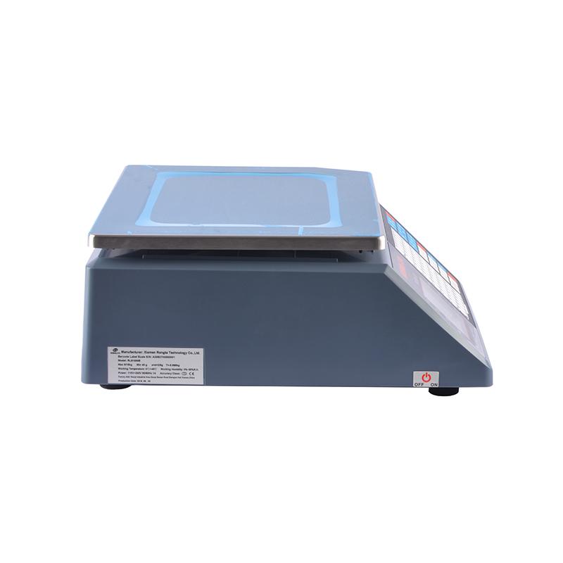 Barcode Printer - Veidt社製RONGTA RLS1000Bデジタルスケール、バーコードプリンター付き、価格計算・ラベル印刷機能搭載、スーパーマーケット・小売店向け