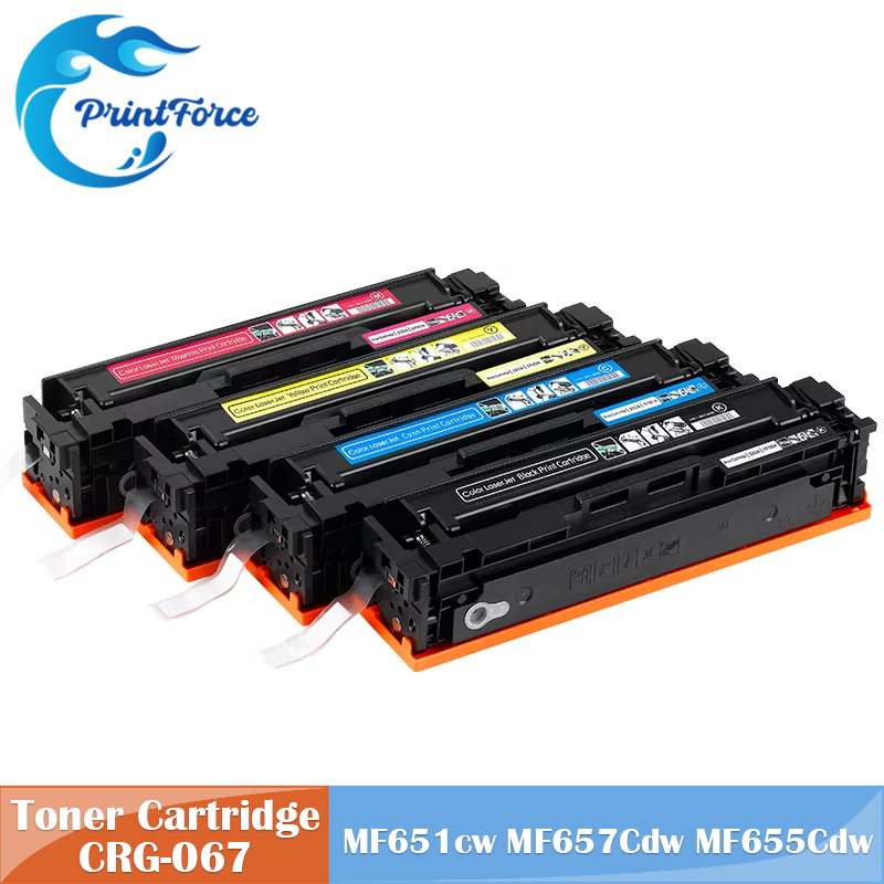 Toner Cartridge - CRG-067 CRG-067H詰め替え式トナーカートリッジ（チップ付き）キヤノンMF651cw MF657Cdw MF655Cdw MF654Cdw LBP631C