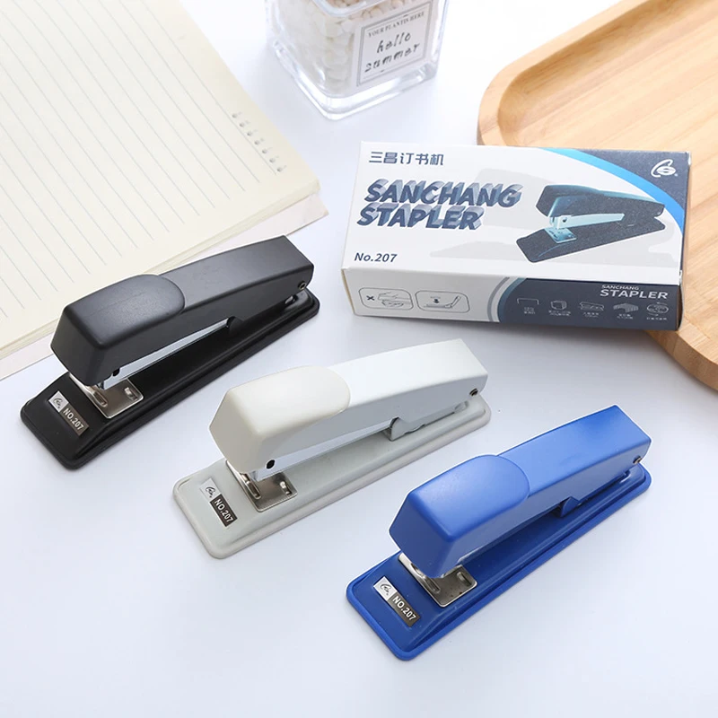 Stapler Heavy Duty - 手持ちホッチキス学生オフィス製本機多機能省力耐久性ホッチキス肥厚中ホッチキス