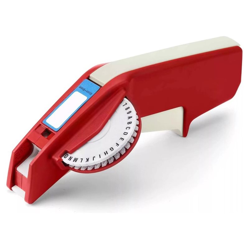 Label Maker - SHGO-DIY 手動エンボス加工ラベル作成機、携帯型ラベル貼り付けツール、文字作成ツール、M1610 エンボス加工ラベル作成機