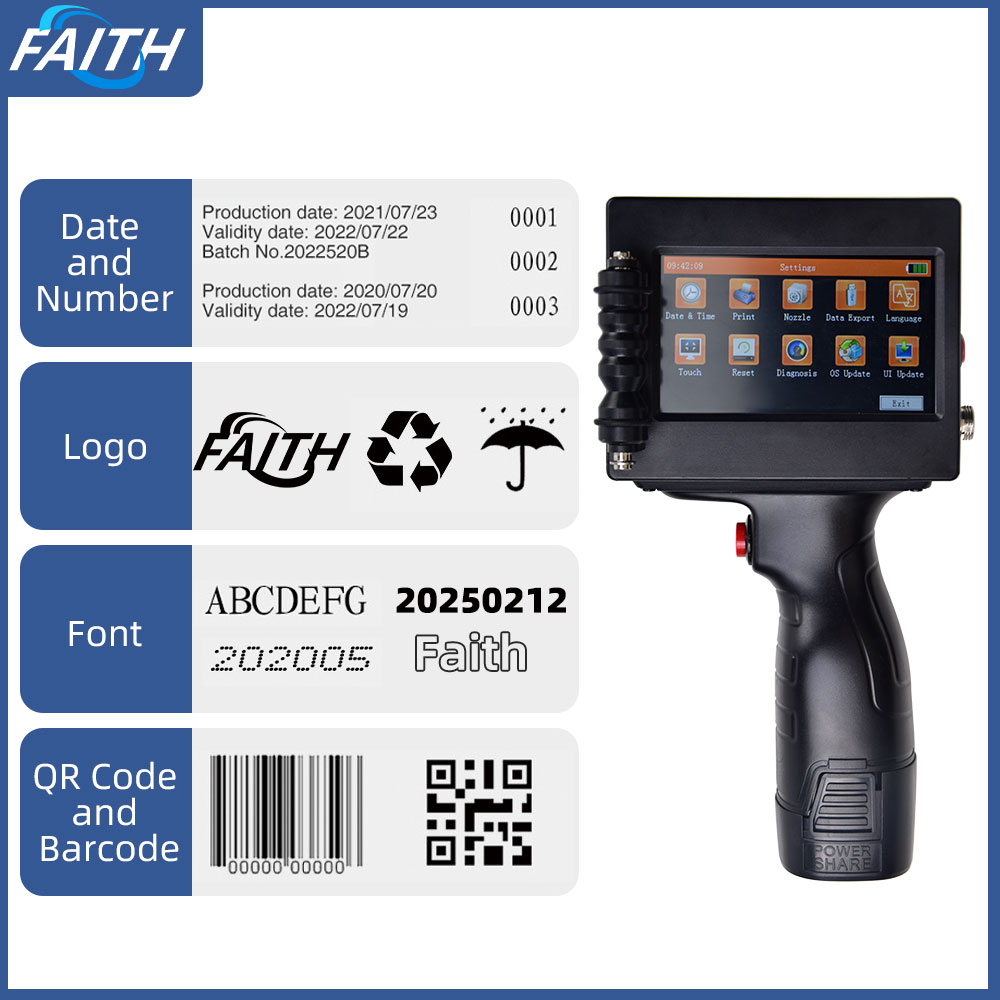 Faith 12.7mmインクジェットプリンター 40言語対 - Commercial Printing And Packaging のレビューと価格