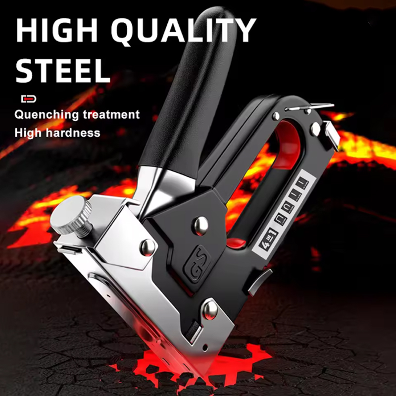 DIY家具手縫いガン、インテリア装飾付きフォーインワンステッ - Stapler Heavy Duty のレビューと価格