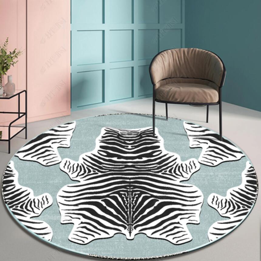 ゼブラと虎のヒョウ柄のモダンな3Dカーペット,リビングルーム - Commercial Fabric Printing Machine のレビューと価格