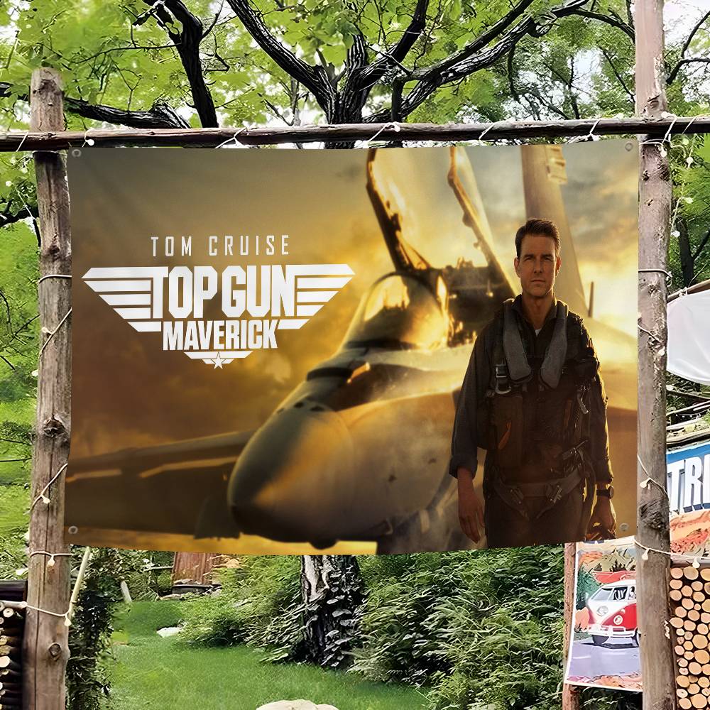 現代映画「トップガン：マーベリック」の先進印刷商業広告旗、会 - Commercial Printing Company のレビューと価格