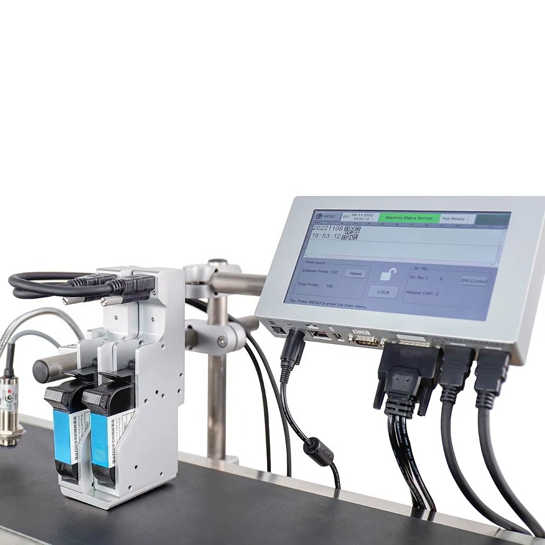 オンラインサーマルインクジェットコーディングプリンター（バー - Barcode Printer のレビューと価格