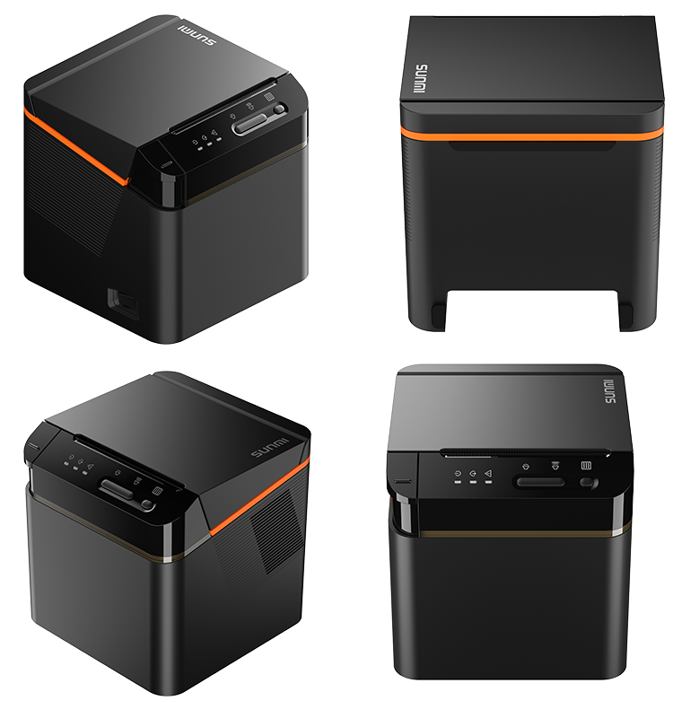 80mm バーコードサーマルラベルレシートプリンター 低騒音 - Thermal Printer のレビューと価格