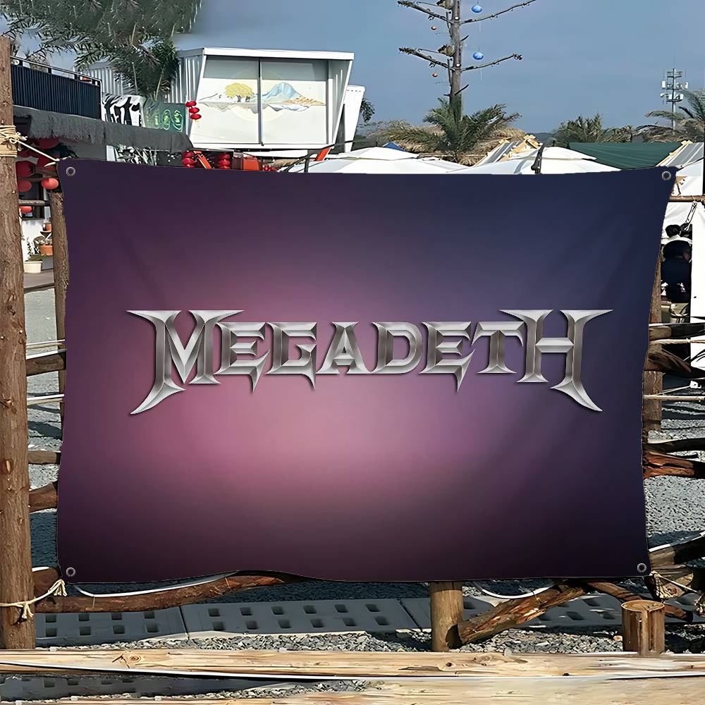 ロックメタルバンド「M-Megadeth」のロゴを用いた、高 - Commercial Printing Company のレビューと価格